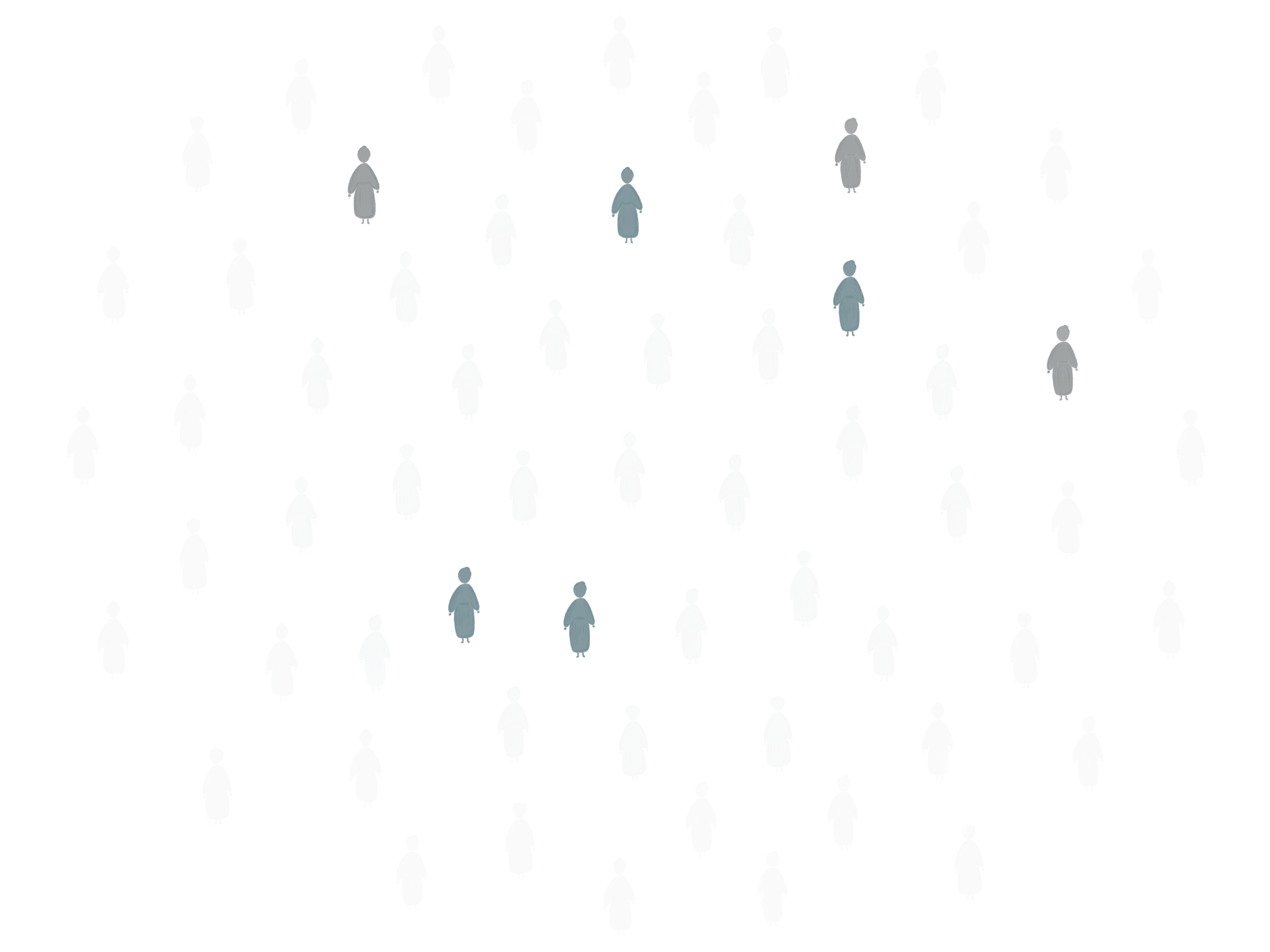 icons highlighting 7 women 